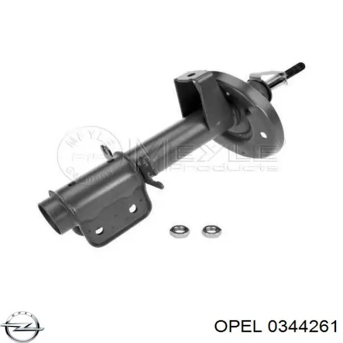 Амортизатор передній 0344261 Opel