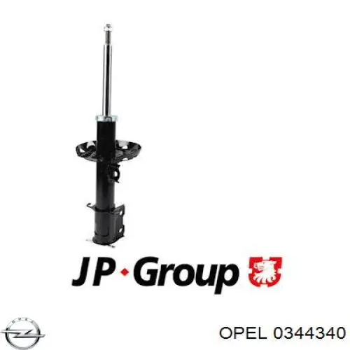 Амортизатор передній, правий Opel 0344340 ціна, від 53.74 USD