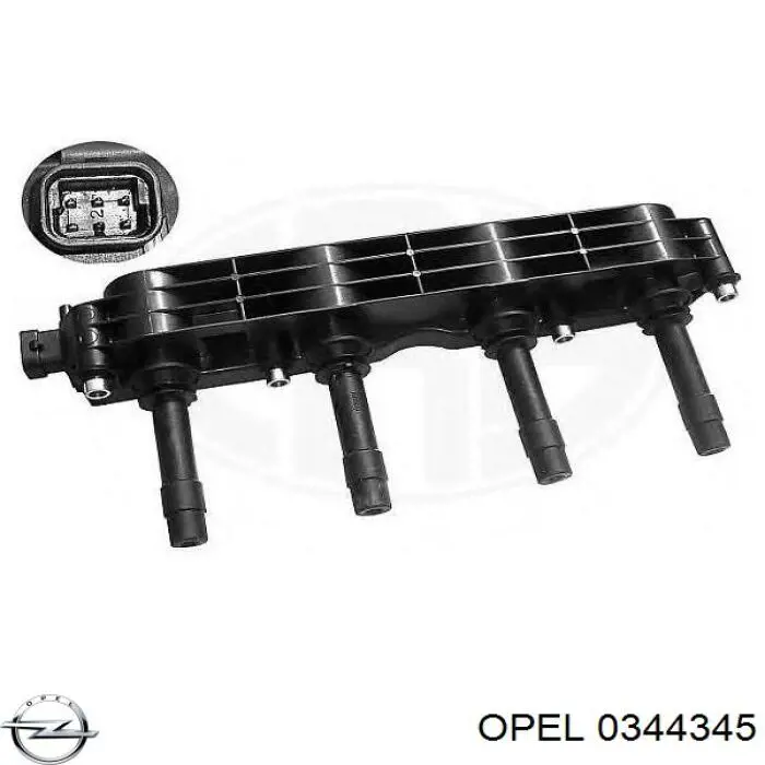 Амортизатор передньої підвіски, лівий Opel 0344345 ціна, від 37.35 USD