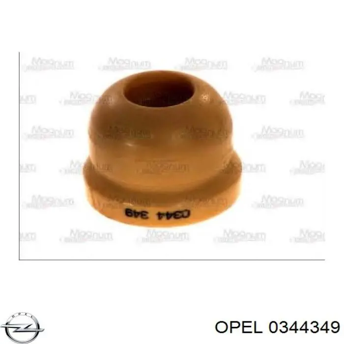 Буфер-відбійник амортизатора переднього Opel 0344349 ціна, від 2.55 USD