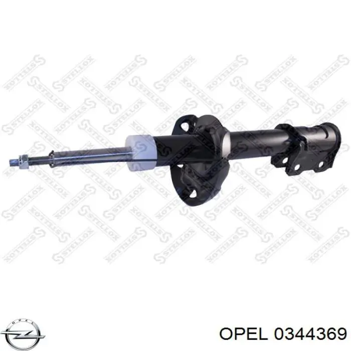 Купити 0344369 Opel Амортизатора передній лівий
