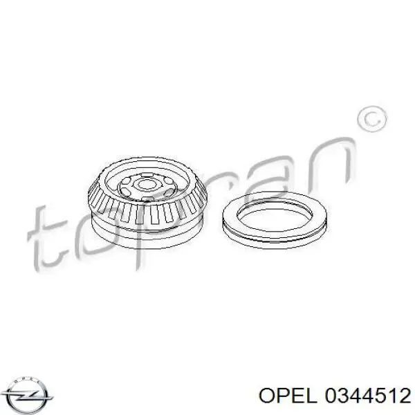 0344512 Opel опора амортизатора переднього