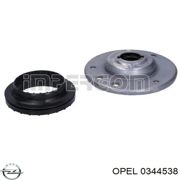 0344538 Opel Кріплення переднього амортизатора