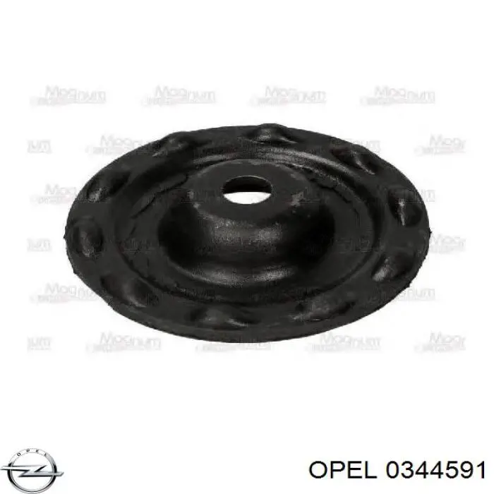 0344591 Opel Кріплення переднього амортизатора