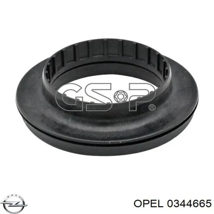 Підшипник опорний амортизатора, переднього Opel 0344665 ціна, від 10.53 USD