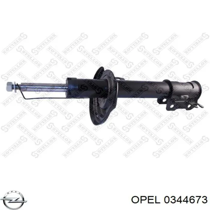 Амортизатор передній, правий Opel 0344673 ціна, від 43.05 USD