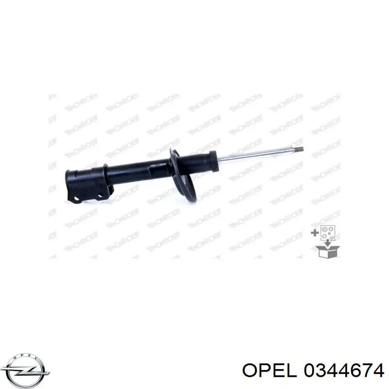 Амортизатор передньої підвіски, лівий Opel 0344674 ціна, від 49.24 USD