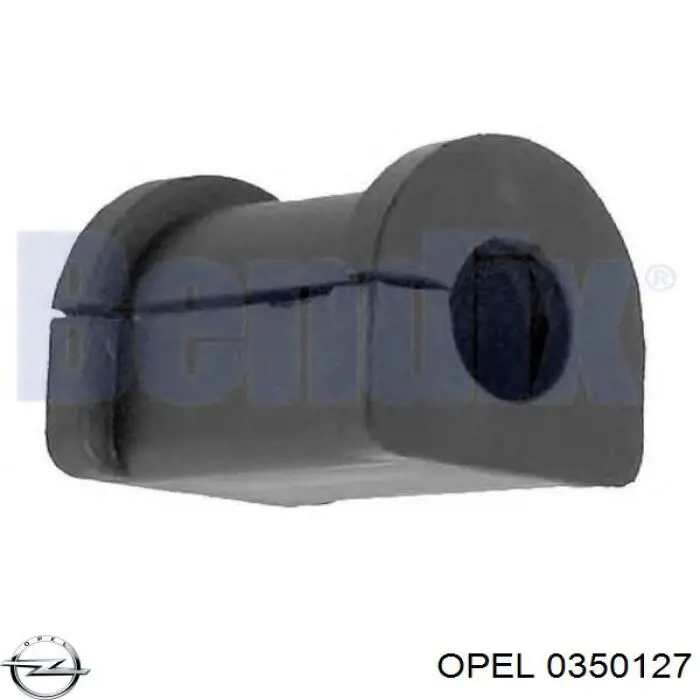 0350127 Opel втулка стабілізатора переднього