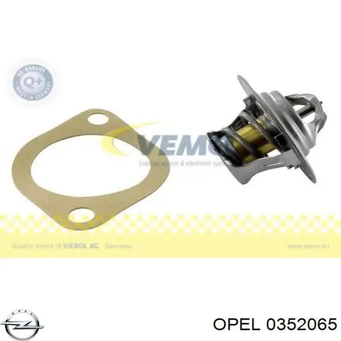 Правий важіль передній нижній підвіски Opel 0352065