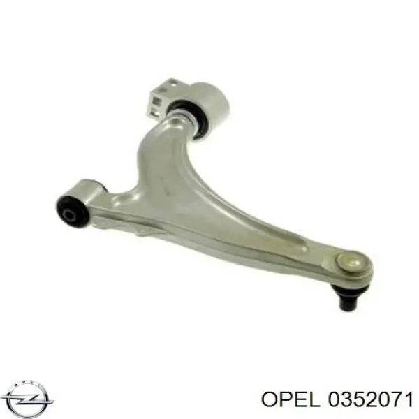 Купити 0352071 Opel Важіль передньої підвіски нижній, правий