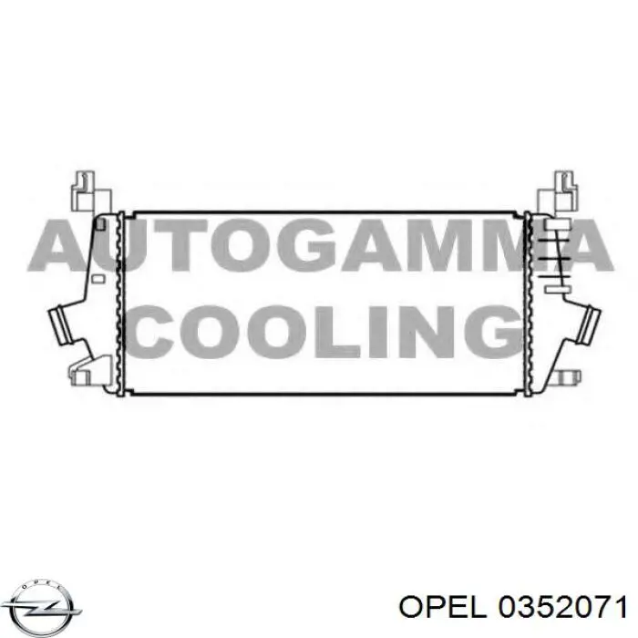 Важіль передньої підвіски нижній, правий Opel 0352071 ціна, від 134.57 USD