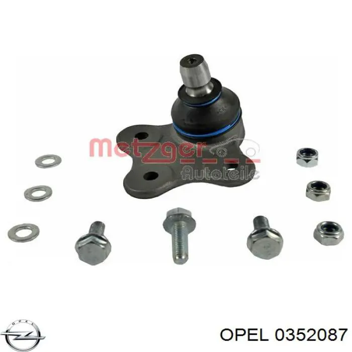 Купити 0352087 Opel Кульова опора, нижня