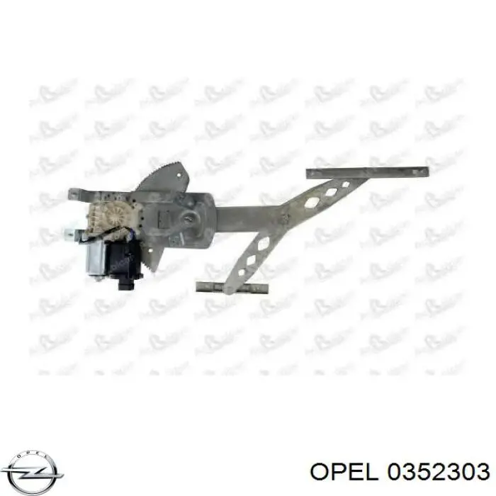 С/блок нижнього важеля Opel 0352303