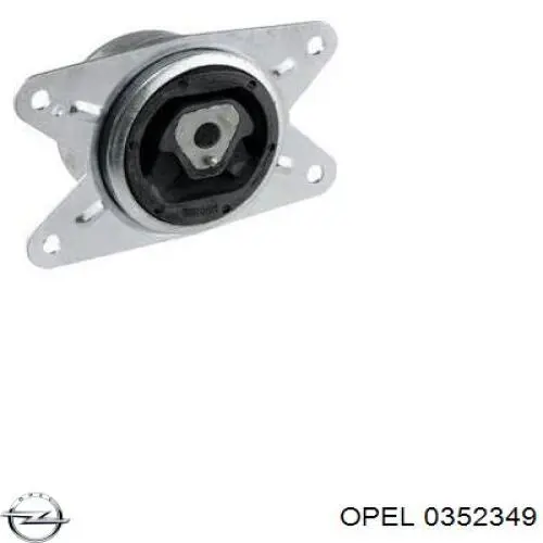 0352349 Opel сайлентблок переднього нижнього важеля