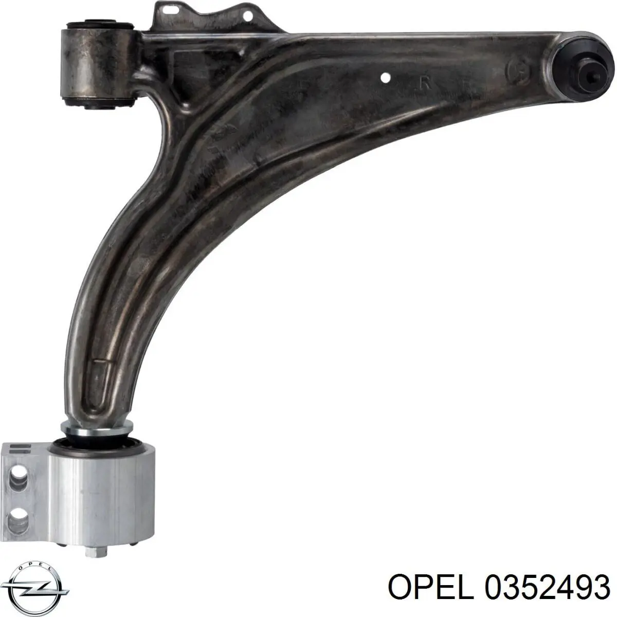 0352493 Opel важіль передньої підвіски нижній, правий