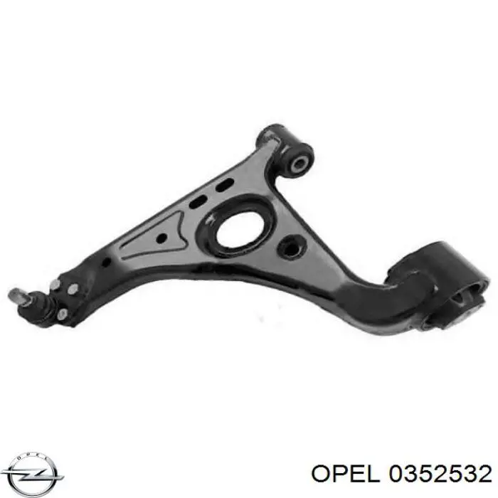Кульова опора, нижня Opel 0352532 ціна, від 12.47 USD