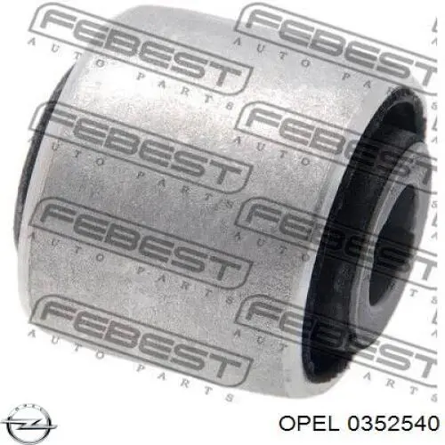 0352540 Opel Сайлентблок передній цапфи (кулака)