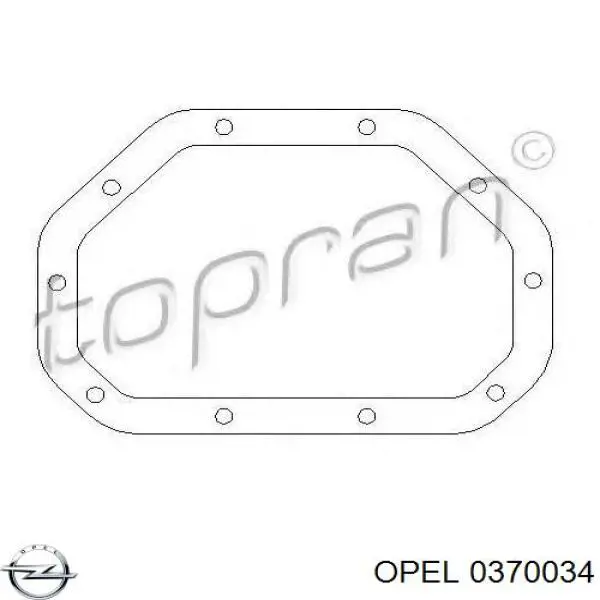 0370034 Opel прокладка піддону акпп