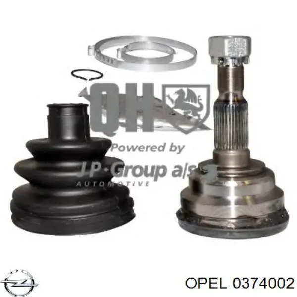 0374002 Opel Граната зовнішня
