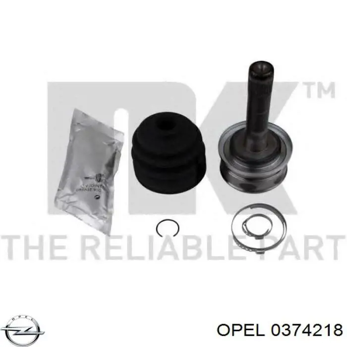 ШРУС зовнішній передній 0374218 Opel