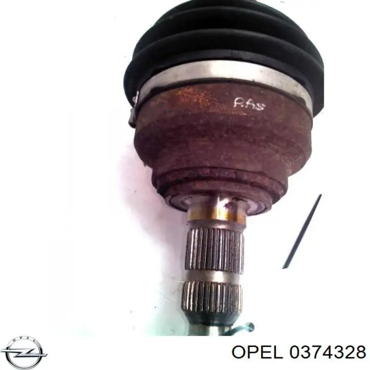 Купити 0374328 Opel Піввісь права