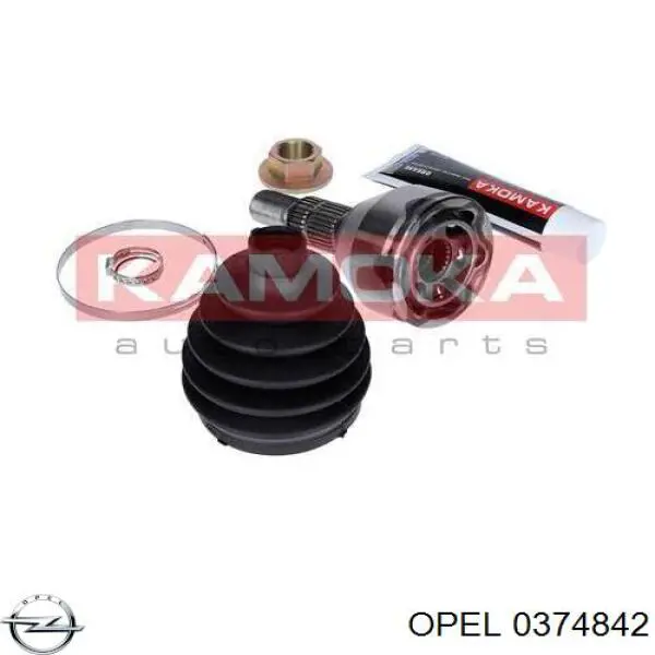 Граната колісна Opel 0374842 ціна, від 33.14 USD