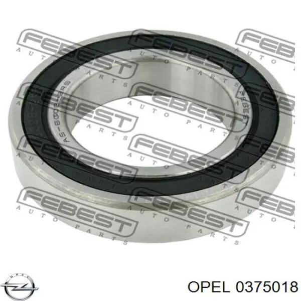 Підвісний підшипник передньої піввісі Opel 0375018 ціна, від 8.07 USD