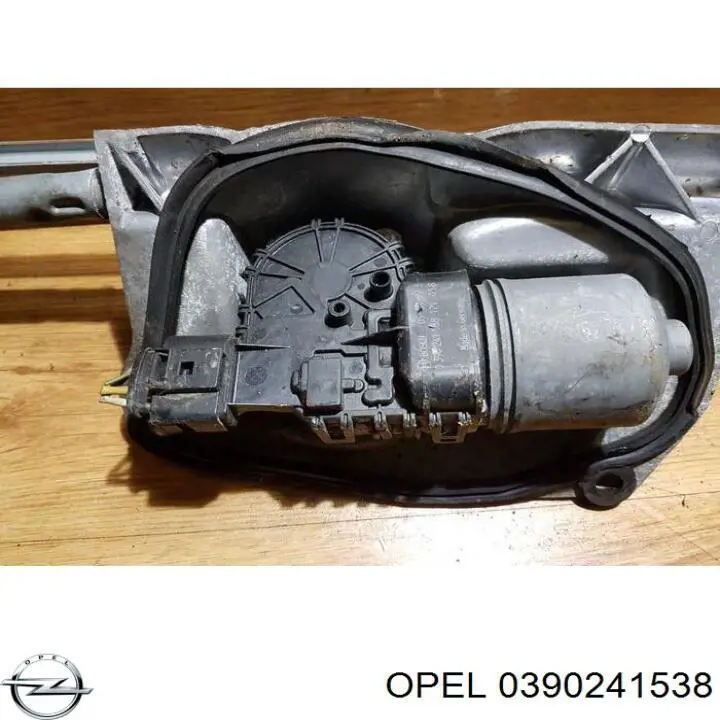 Двигун склоочисника лобового скла (трапеції) 1273083 Opel