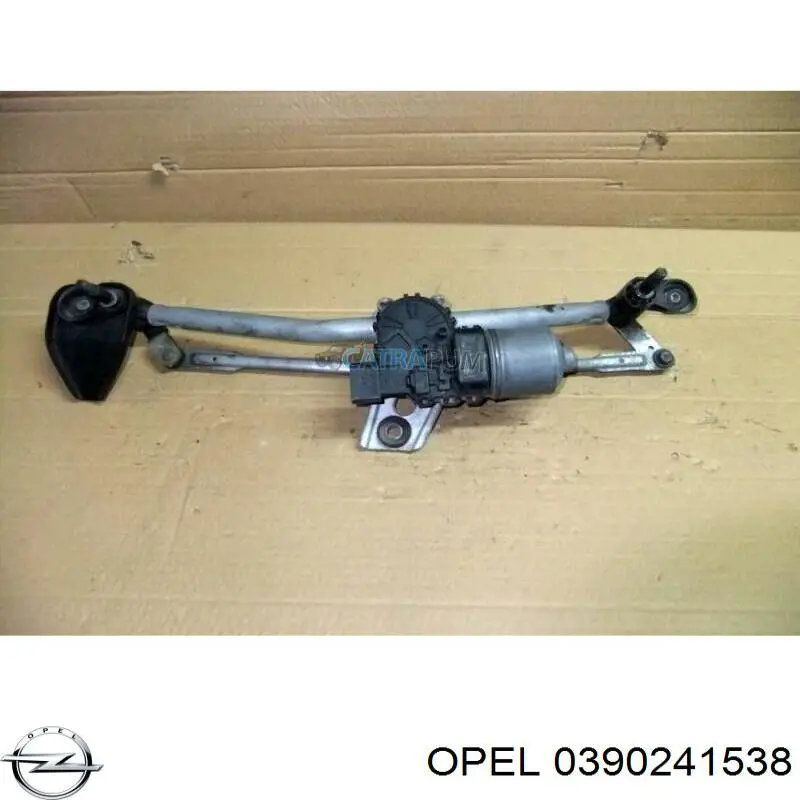 Двигун склоочисника лобового скла (трапеції) Opel 1273083