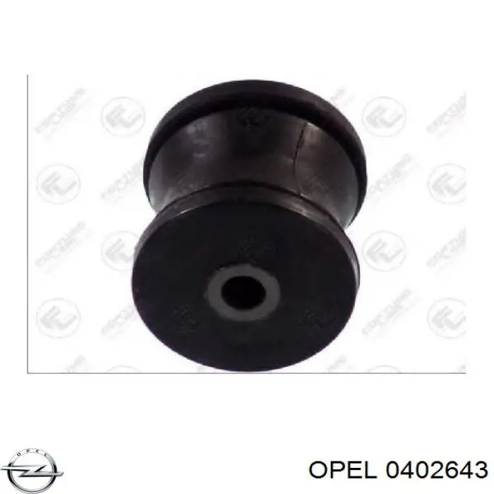 0402643 Opel Сайлентблок балки моста