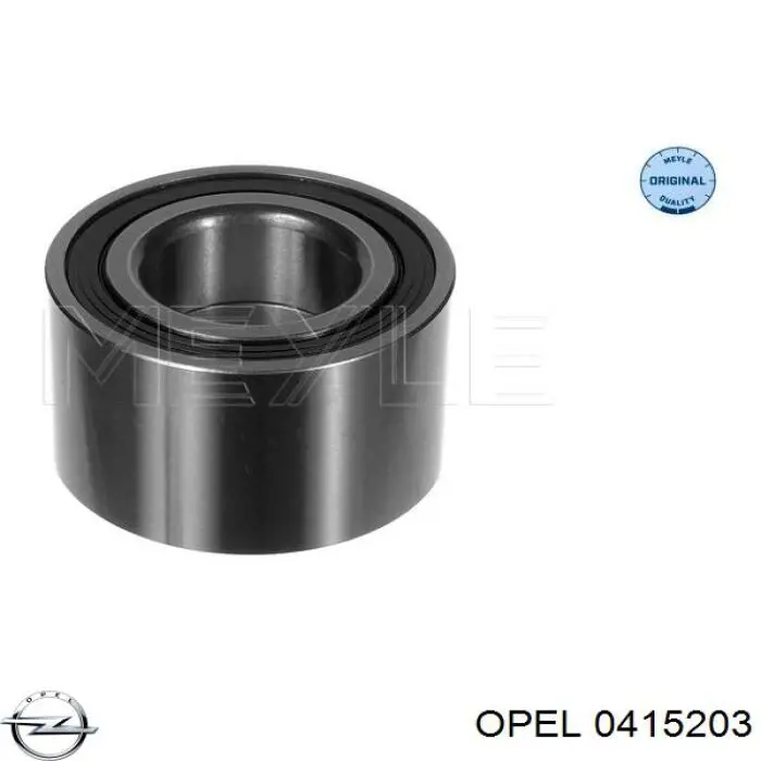 Купити 0415203 Opel Підшипник задньої ступиці
