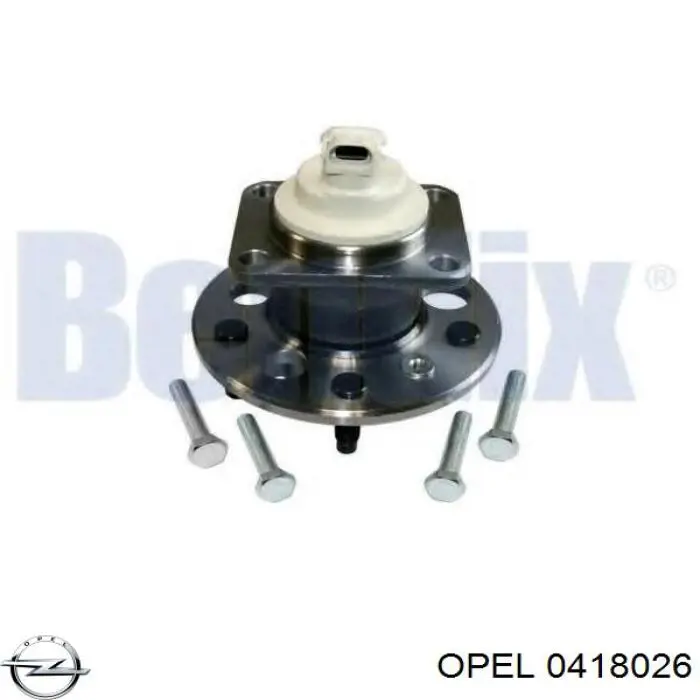 0418026 Opel Маточина задня