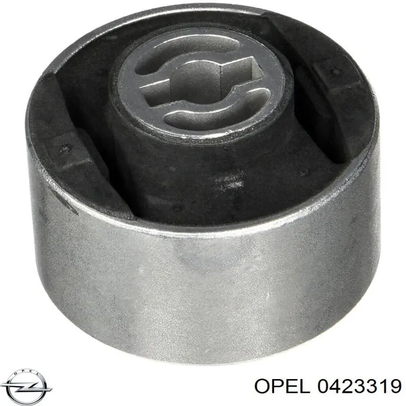 Сайлентблок заднього поздовжнього важеля, передній 0423319 Opel