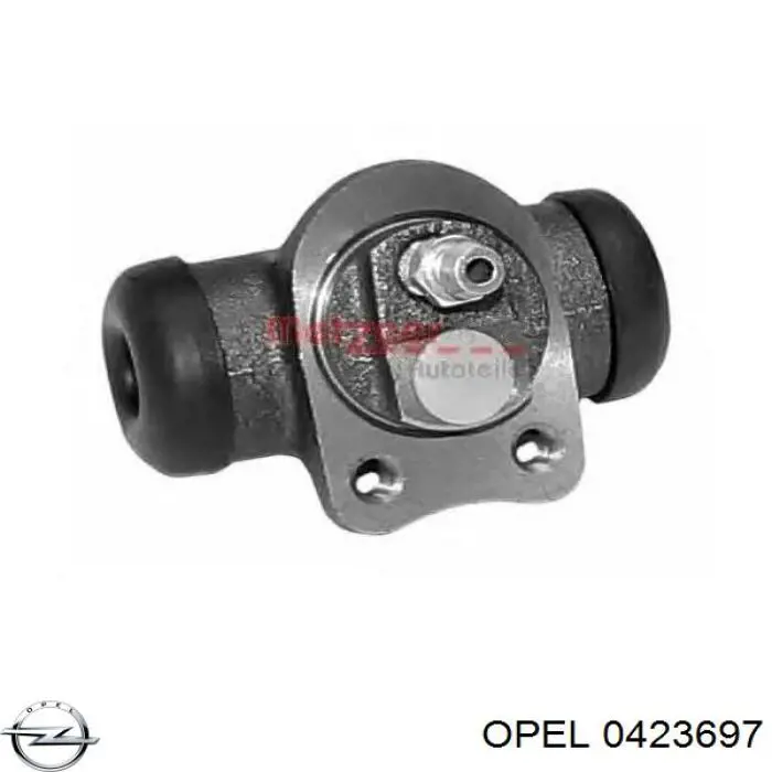 Сайлентблок заднього поперечного важеля Opel 0423697