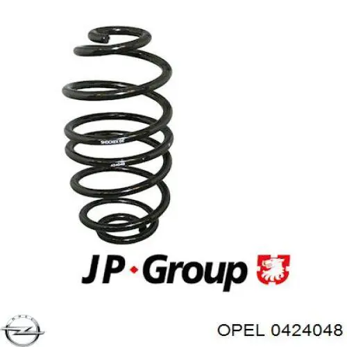 Пружина задня Opel 0424048 ціна, від 34.50 USD