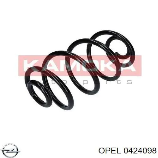 0424098 Opel Пружина підвіски задня