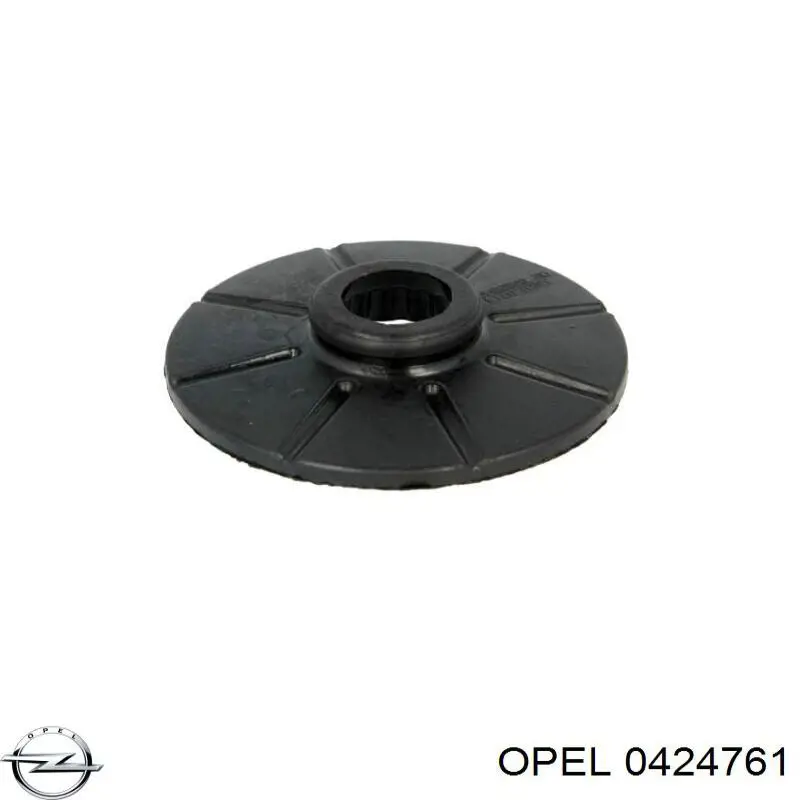 0424761 Opel Проставка (гумове кільце) пружини задньої, нижня