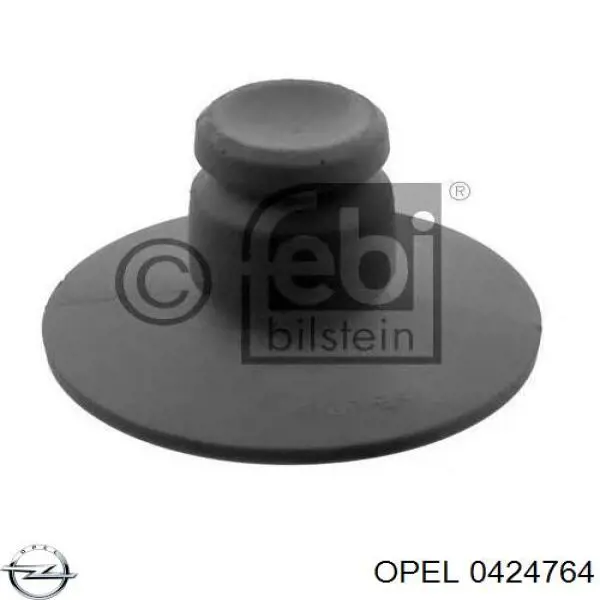 0424764 Opel проставка (гумове кільце пружини задньої, верхня)