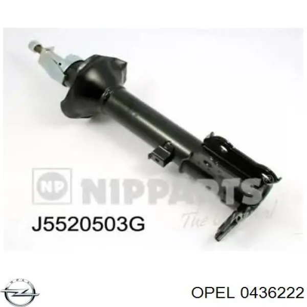 Амортизатор задній 436222 Opel