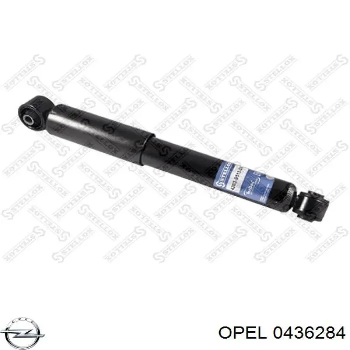 0436284 Opel амортизатор задній