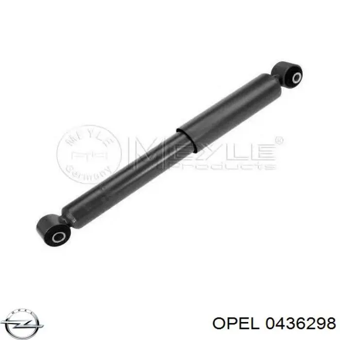 Купити 0436298 Opel Стійка амортизатора задня