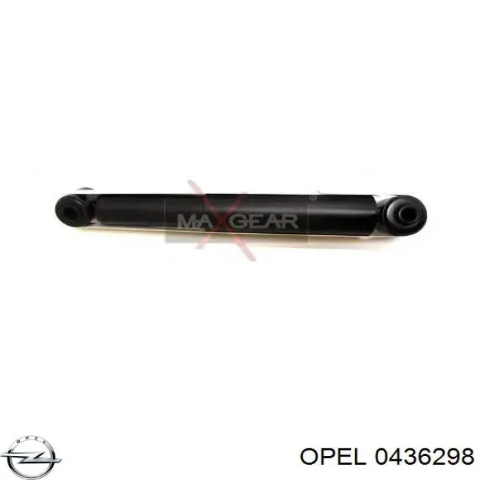0436298 Opel амортизатор задній