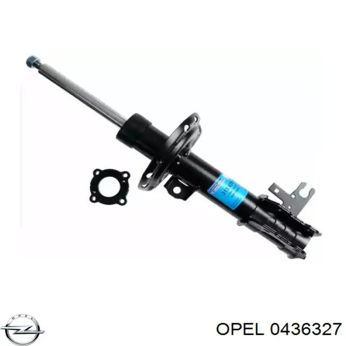 0436327 Opel амортизатор задній