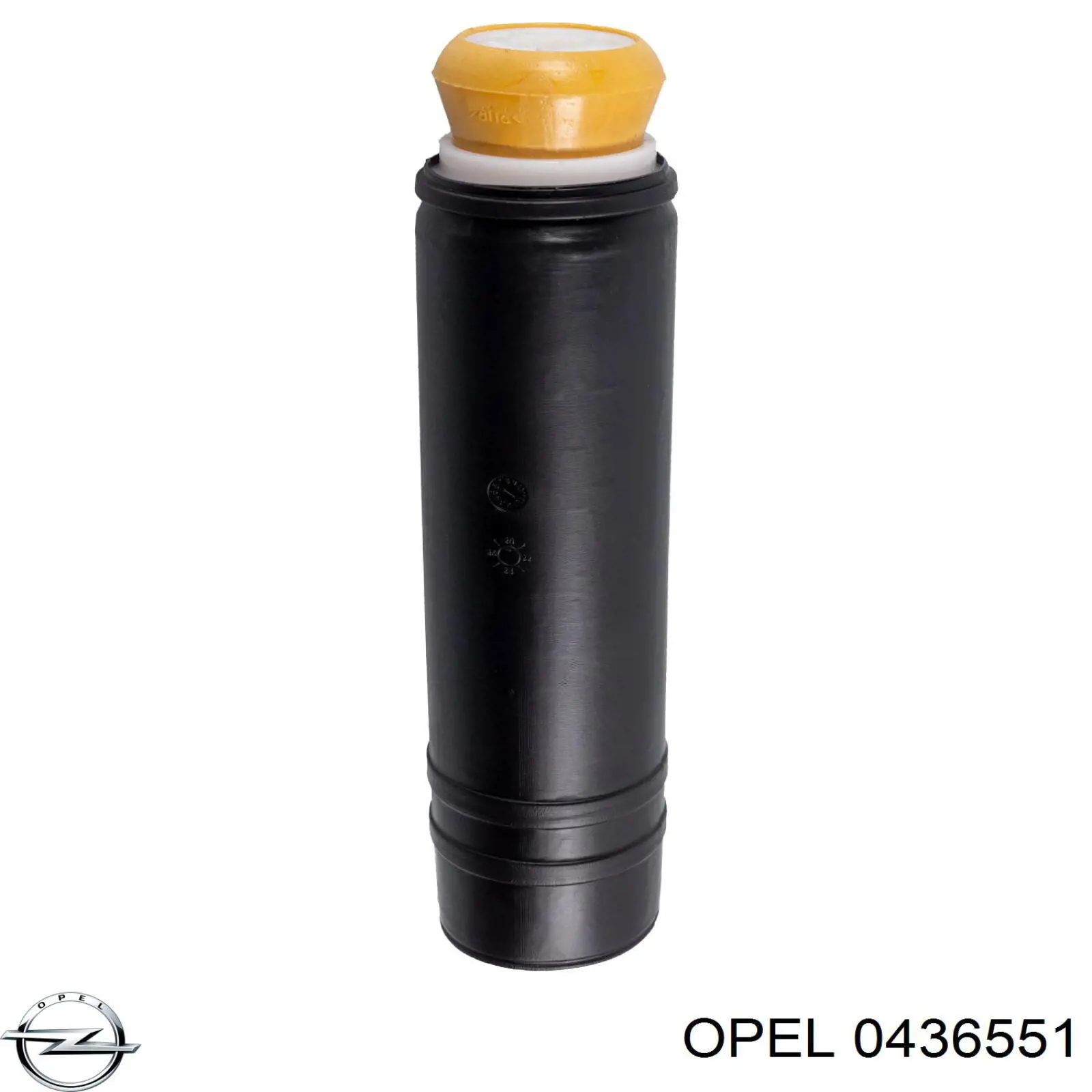 0436551 Opel Буфер амортизатора заднього