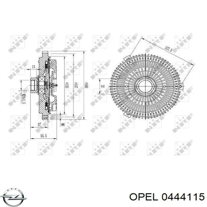  0444115 Opel