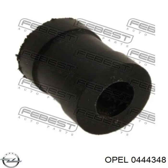 Втулка стабілізатора заднього Opel 0444348 ціна, від 0.64 USD