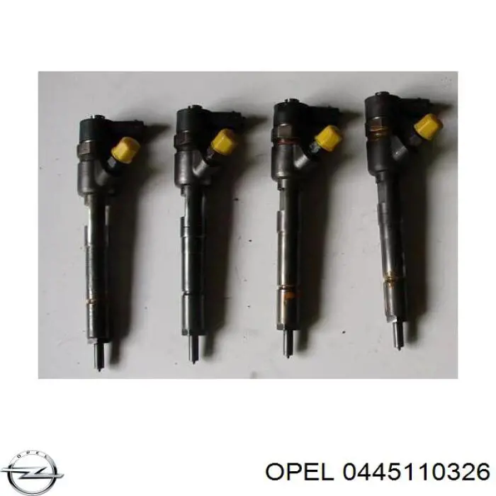 0445110326 Opel форсунка вприску палива