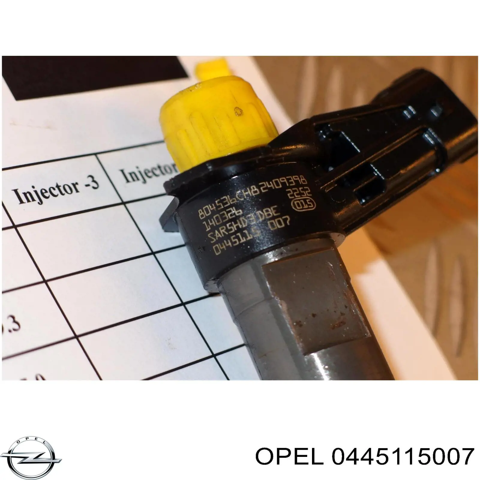 Форсунка паливна Opel 0445115007 ціна, від 173.97 USD