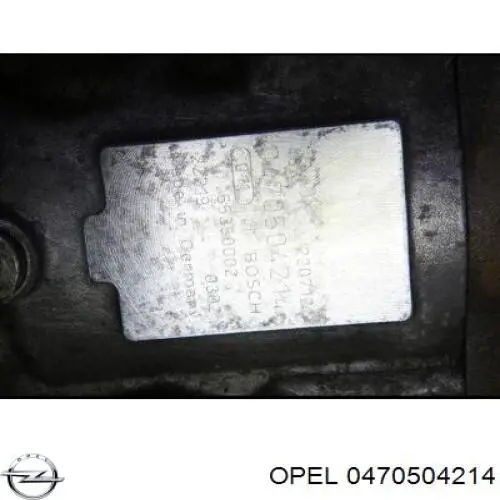  Opel 0470504214 ціна, від 211.77 USD