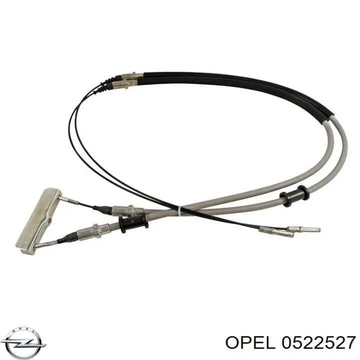 Трос ручного гальма задній, правий/лівий Opel 0522527 ціна, від 18.64 USD